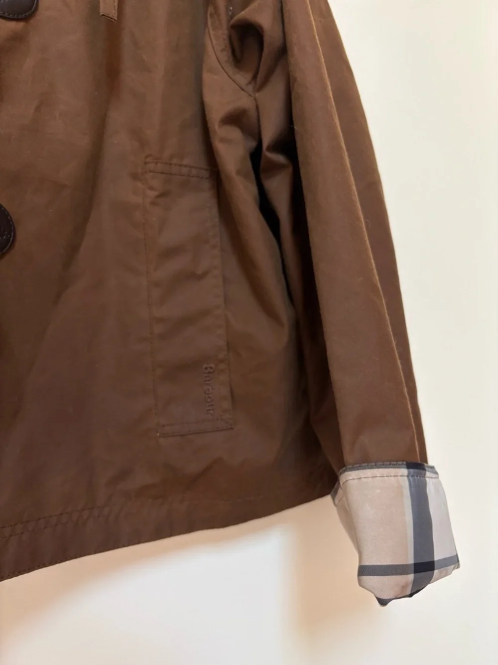 NWT Barbour Women’s Myra Wax Jacket Size 14 US